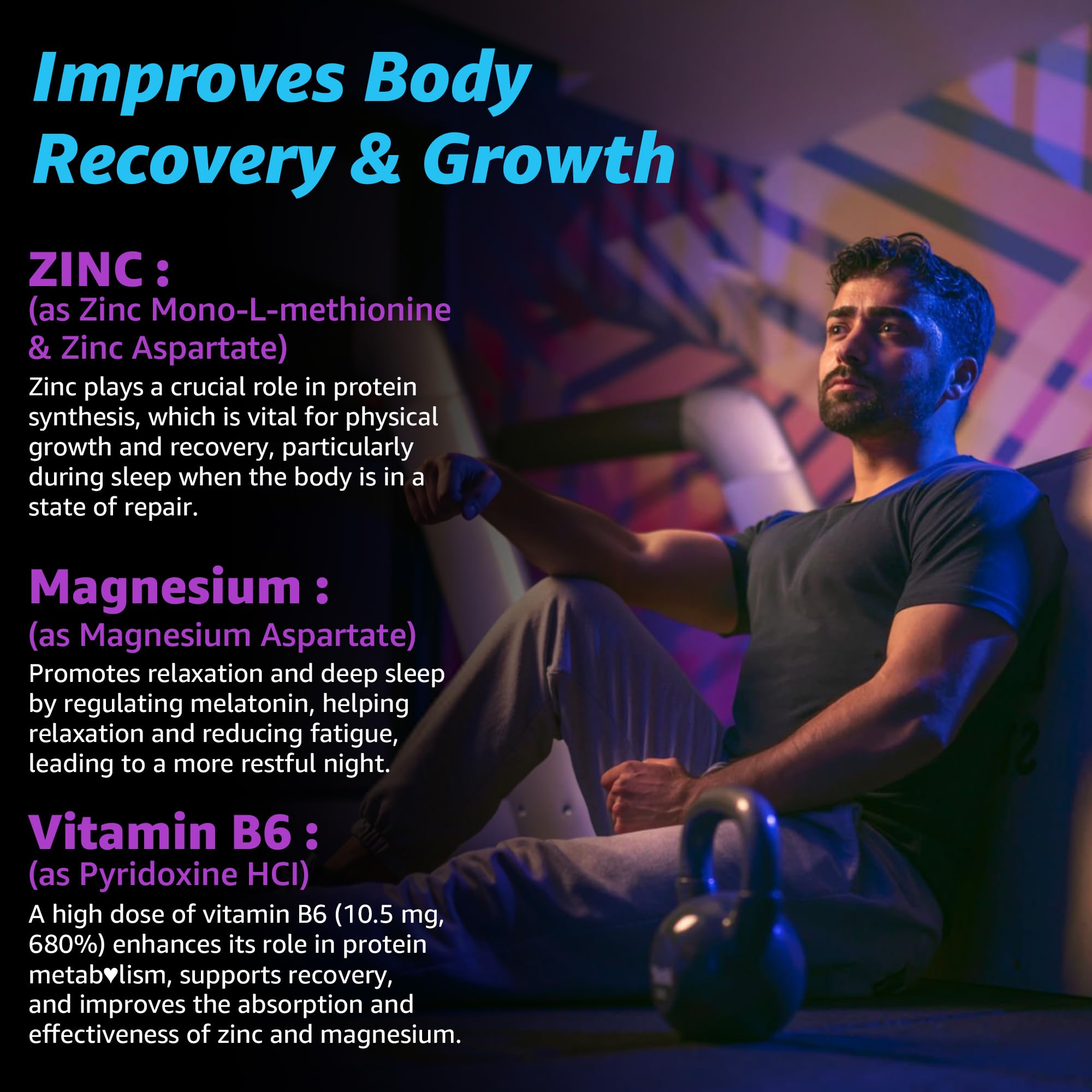 NEVISS Zinc Magnesium Aspartato, mezcla optimizada para absorción y digestión.