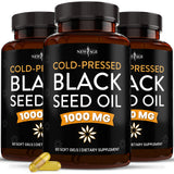 NEW AGE capsulas de aceite de semilla negra para ingesta diaria