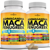 NEW AGE Ashwagandha Maca en cápsulas para bienestar diario