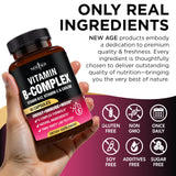 New Age B-Complex dosis diaria en una capsula vegetariana.