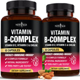 New Age B-Complex cápsula de energía diaria para mantener el ritmo.
