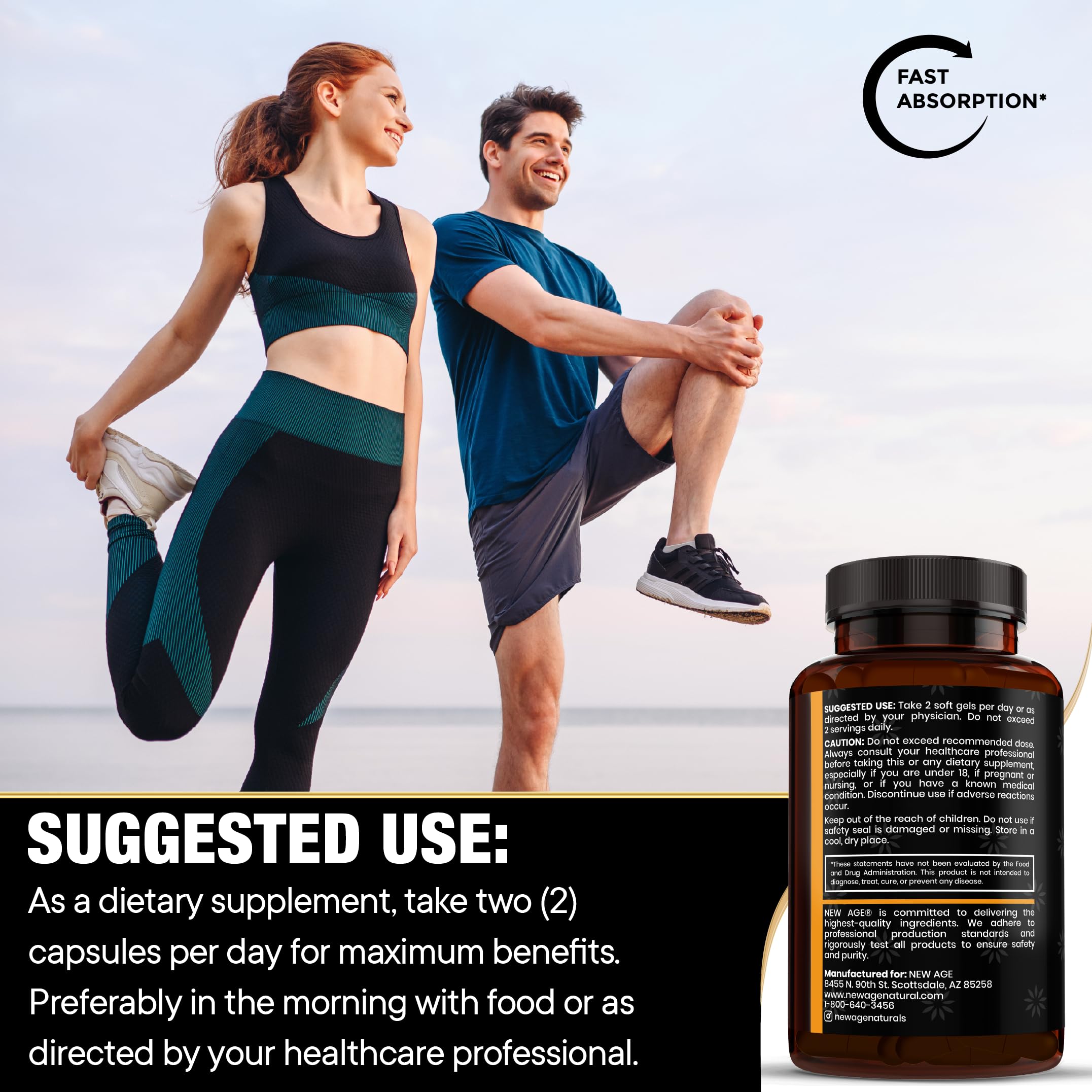 NEW AGE: fórmula natural para apoyar el bienestar general de forma constante
