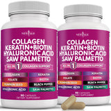 NEW AGE cápsulas de colágeno — foco en cápsulas, posible apoyo para cabello y uñas
