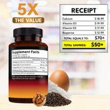 NEW AGE D3-K2 libre de GMO para uso diario.