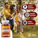Gominolas NEW AGE vitamina D3 5000 UI, sabores naturales de fruta