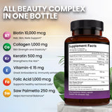 NEW AGE ingredientes-clave ácido hialurónico y MSM para fortalecimiento capilar y cutáneo.
