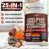 NEW AGE mezcla 20-en-1 hongos: variedad en una dosis conveniente