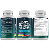 New Age NAD+, consumo diario para energía sostenible y bienestar general.