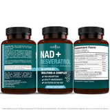 NEW AGE NAD+ presentación 120 cápsulas: conveniencia para regímenes de bienestar.