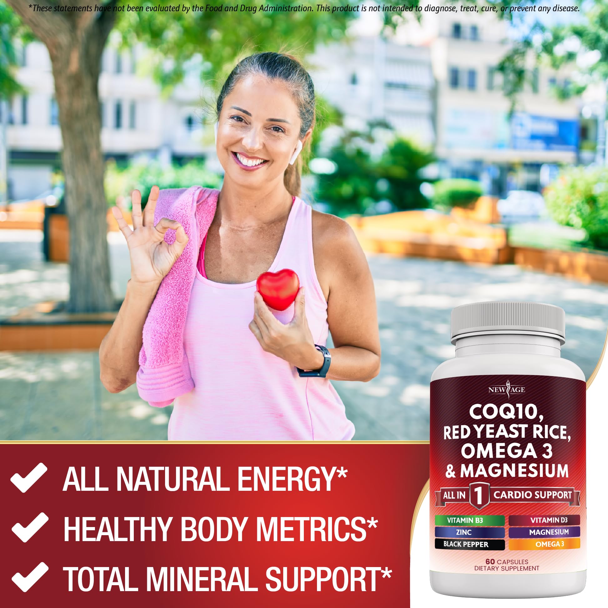 NEW AGE Omega 3-6-9 para equilibrio diario de ácidos grasos.