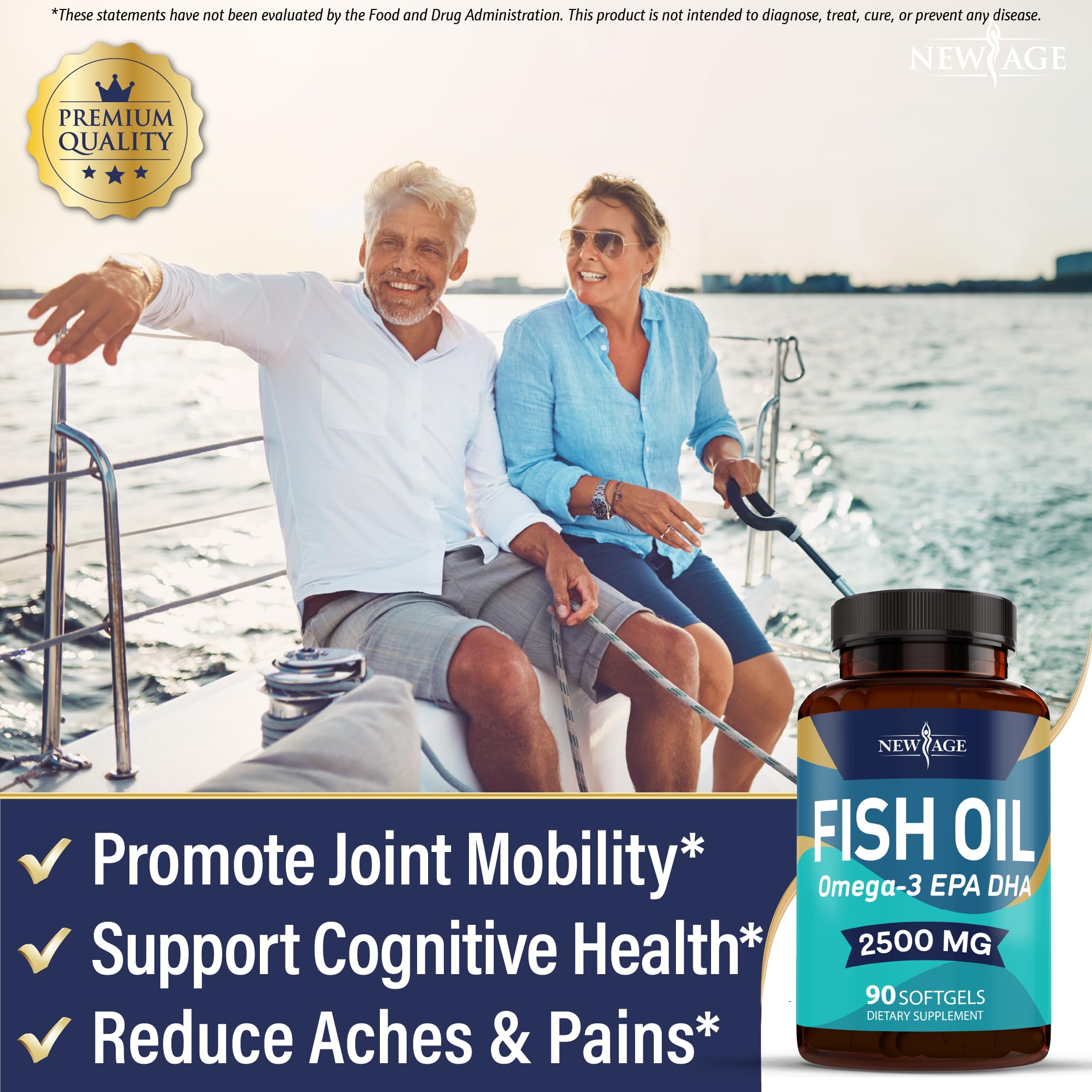 NEW AGE Omega 3: capsulas suaves para tragar con facilidad