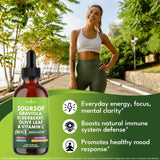 NEW AGE Soursop Drops, etiqueta detallada y claridad de ingredientes