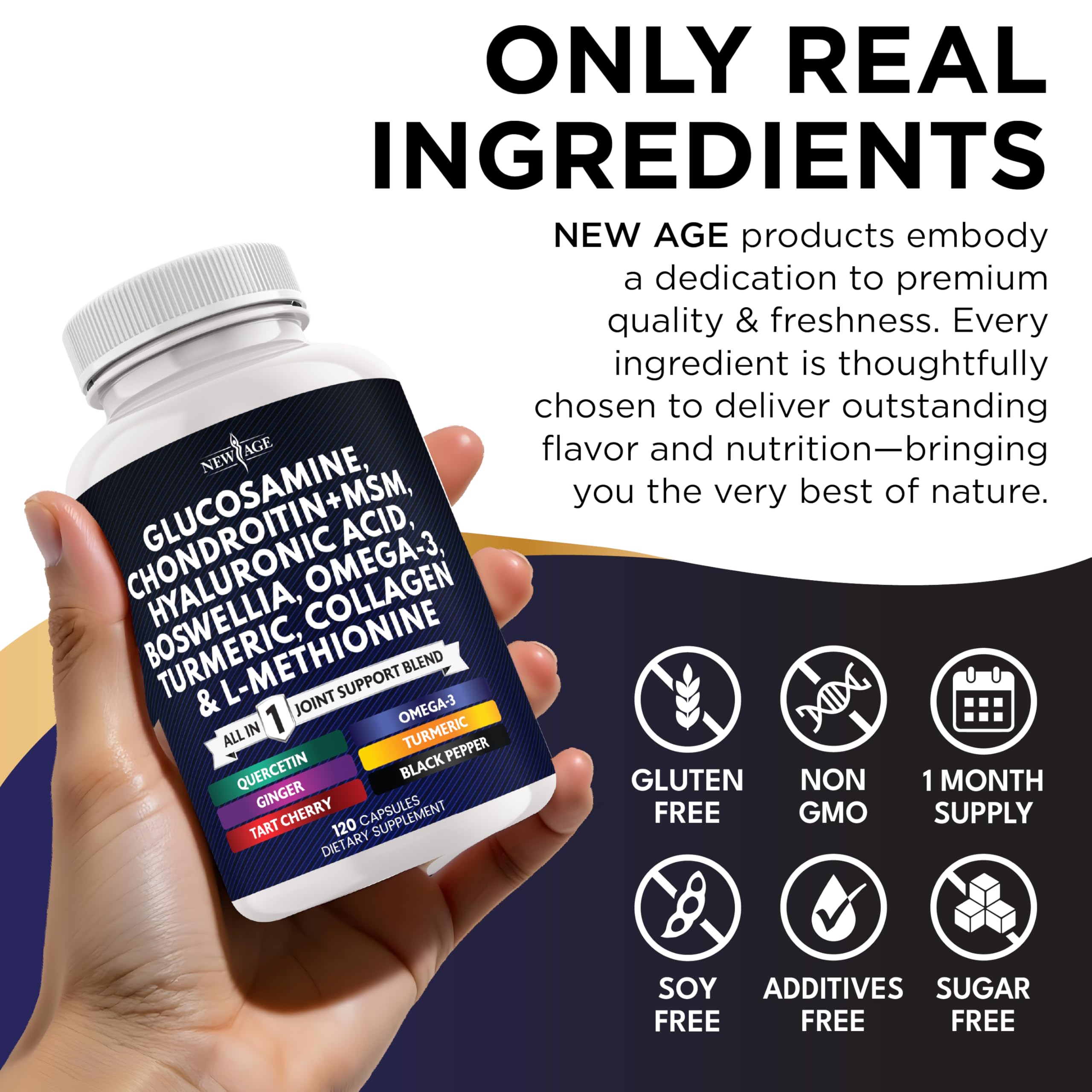 NEW AGE: cápsulas de vitamina D3 para huesos y sistema inmune.