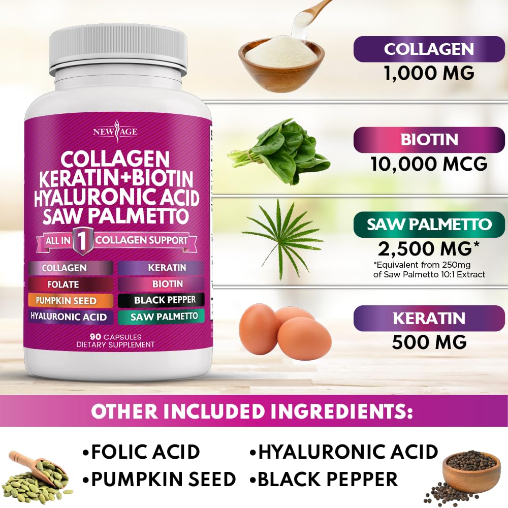 NEW AGE vitamina E y ácido fólico — foco en nutrición diaria