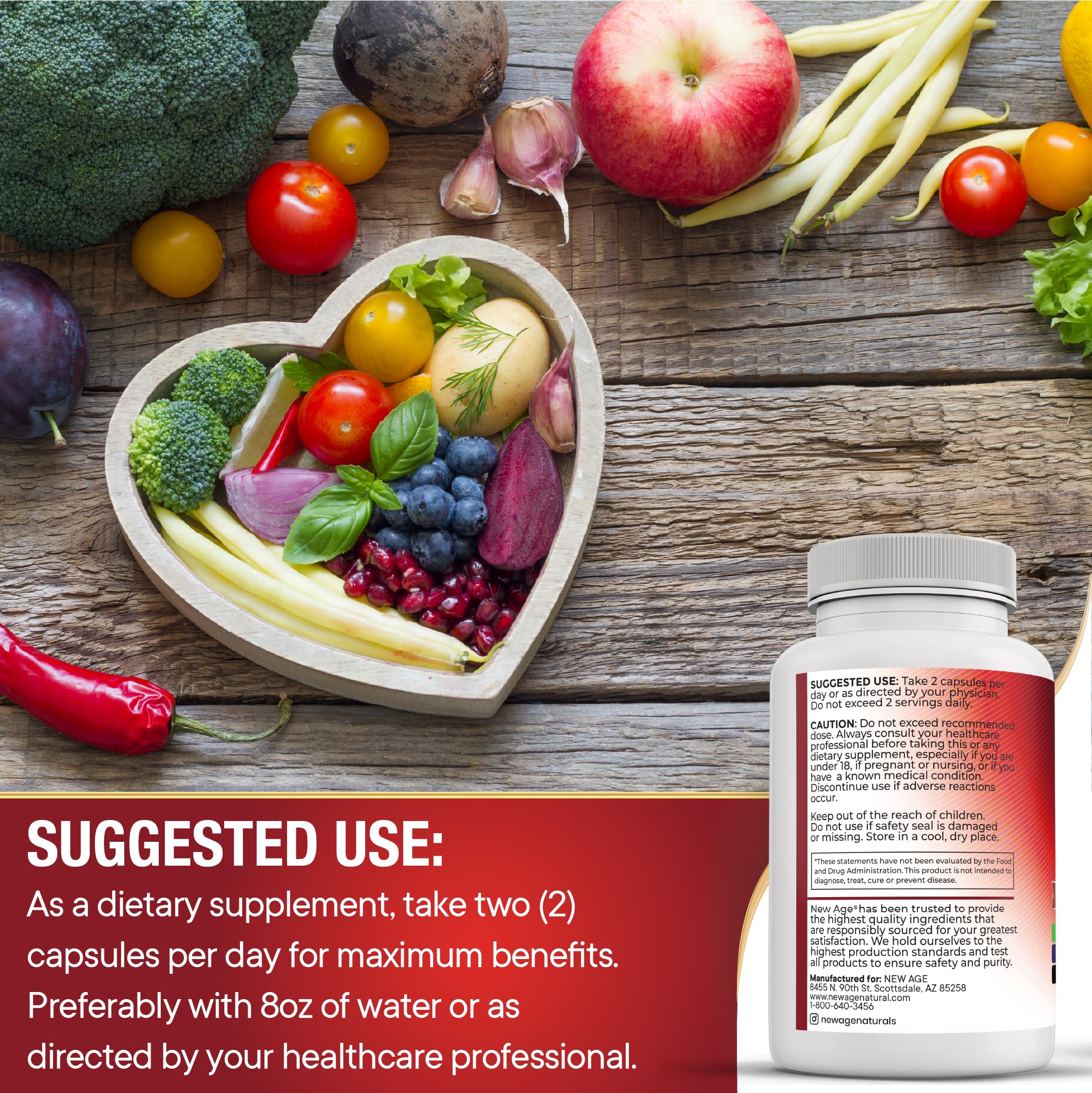 NEW AGE Zinc K2 D3 para metabolismo y defensa general.