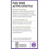 New Chapter calidad certificada libre de OGM y gluten; vegano
