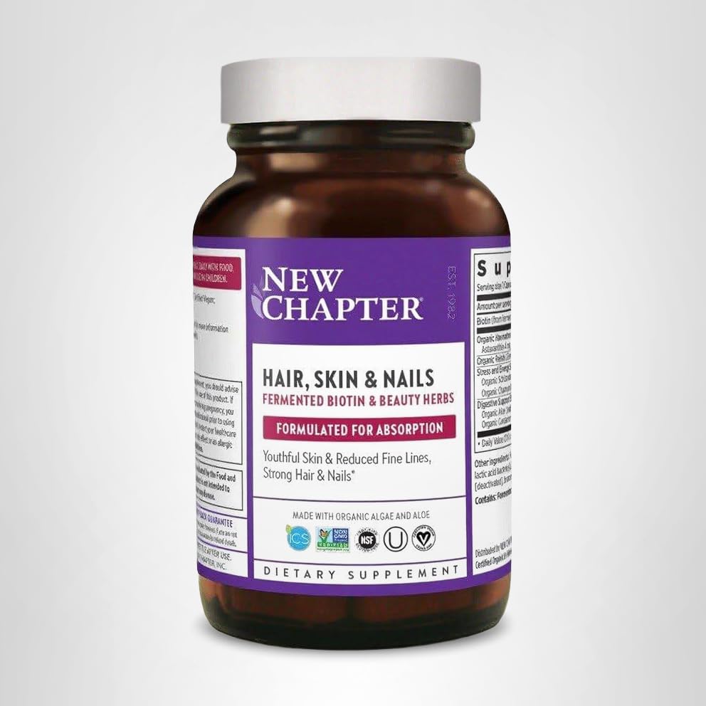 New Chapter Envase práctico para rutina de belleza diaria