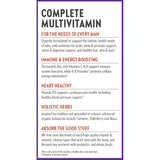 New Chapter Multivitamínico para hombres, certificado sin OGM, vegetariano y sin gluten.