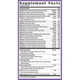 New Chapter etiqueta de producto fermentado con probióticos, mejora absorción de nutrientes