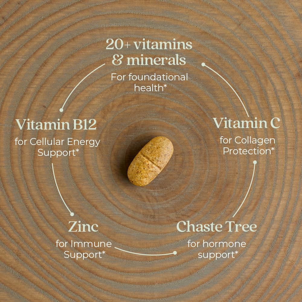 New Chapter ingredientes orgánicos fermentados en primer plano