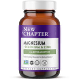New Chapter tableta diaria de magnesio-selenio-zinc para apoyo muscular