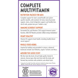 New Chapter multivitamínico para hombres, empaque sostenible y vegano certificado.