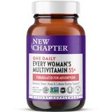 New Chapter multivitamínico para mujeres 50+ en botella, apoyo general.