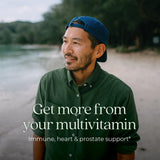 New Chapter multivitamina para hombres 40+ tableta, favorece energía celular.