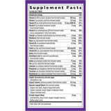 New Chapter Multivitamin para hombres 50+ etiqueta: consumo diario más fácil y agradable