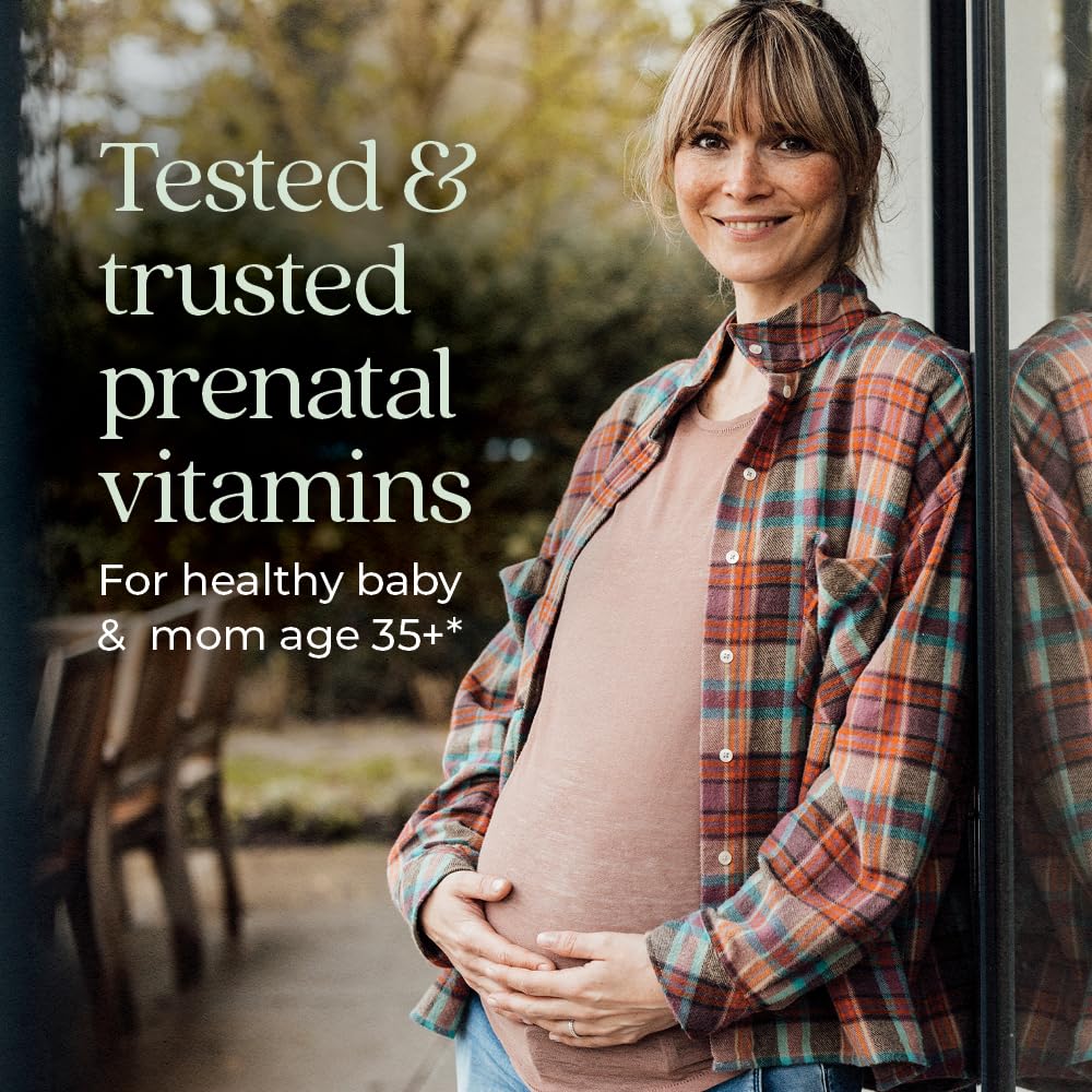Etiqueta de New Chapter Prenatal muestra nutrientes fermentados