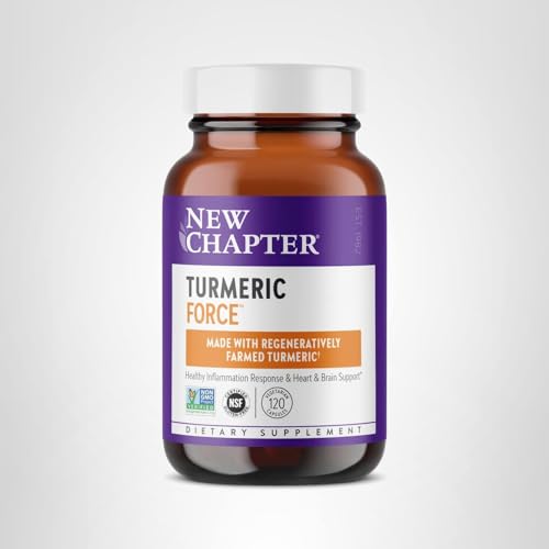 New Chapter Turmeric Force: empaque premium para uso diario