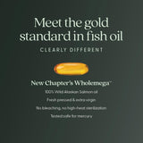 New Chapter Wholemega vitamina D3 natural incluida para soporte inmunológico general.