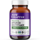 New Chapter multivitamínico para mujeres en botella de presentación, apoyo nutricional diario