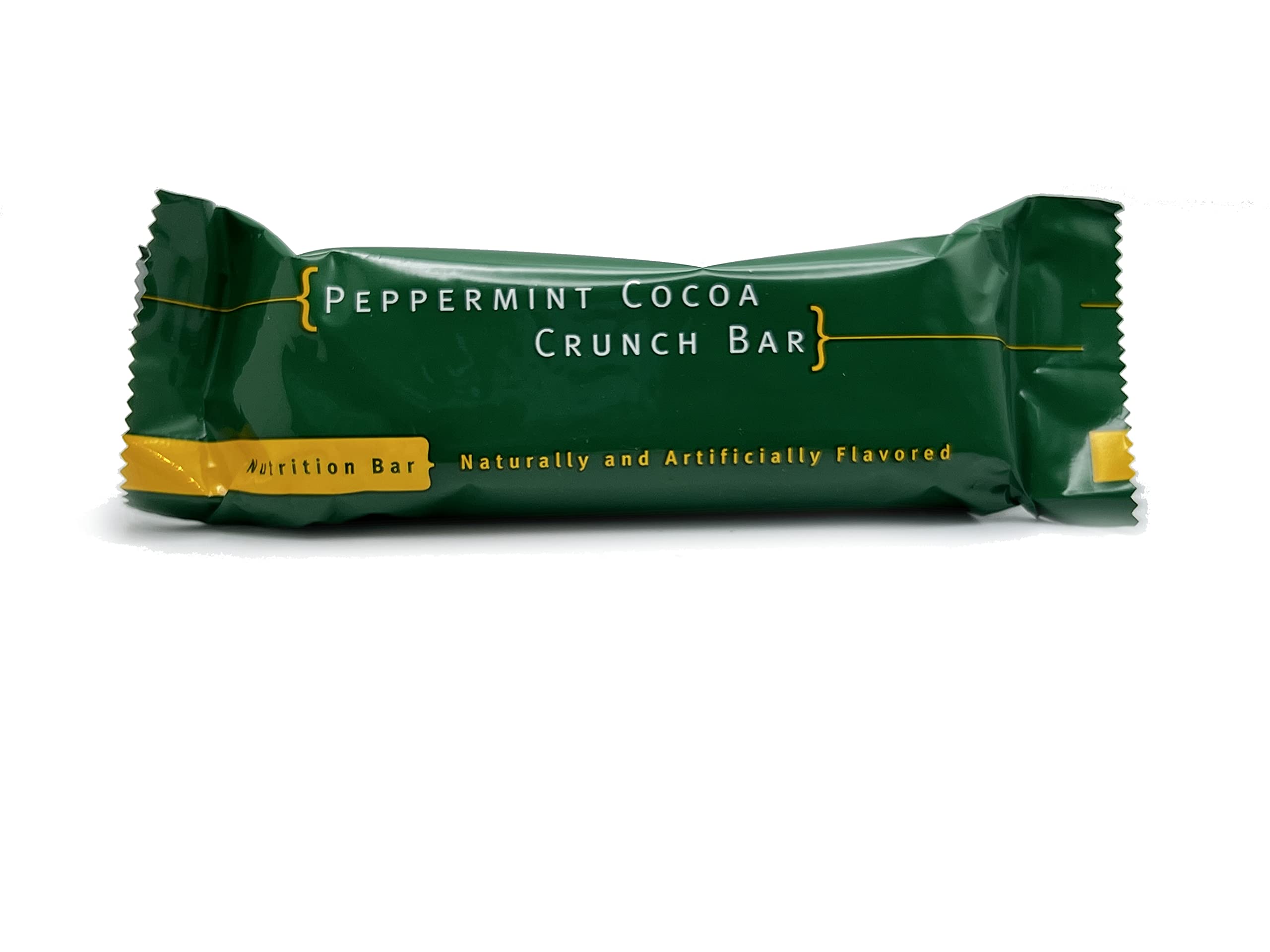 New Journey Weight Loss & Wellness barra Peppermint Cocoa Crunch lista para consumir