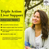NEW NORDIC Active Liver extracto cardo mariano para salud hepática