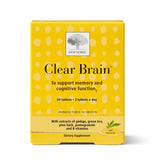 Nueva Nordic Clear Brain: botella de cápsulas para uso diario y apoyo cognitivo.
