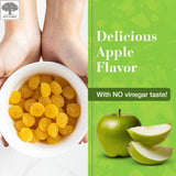 NEW NORDIC gomitas sin sabor a vinagre, frente de empaque, consumo diario agradable