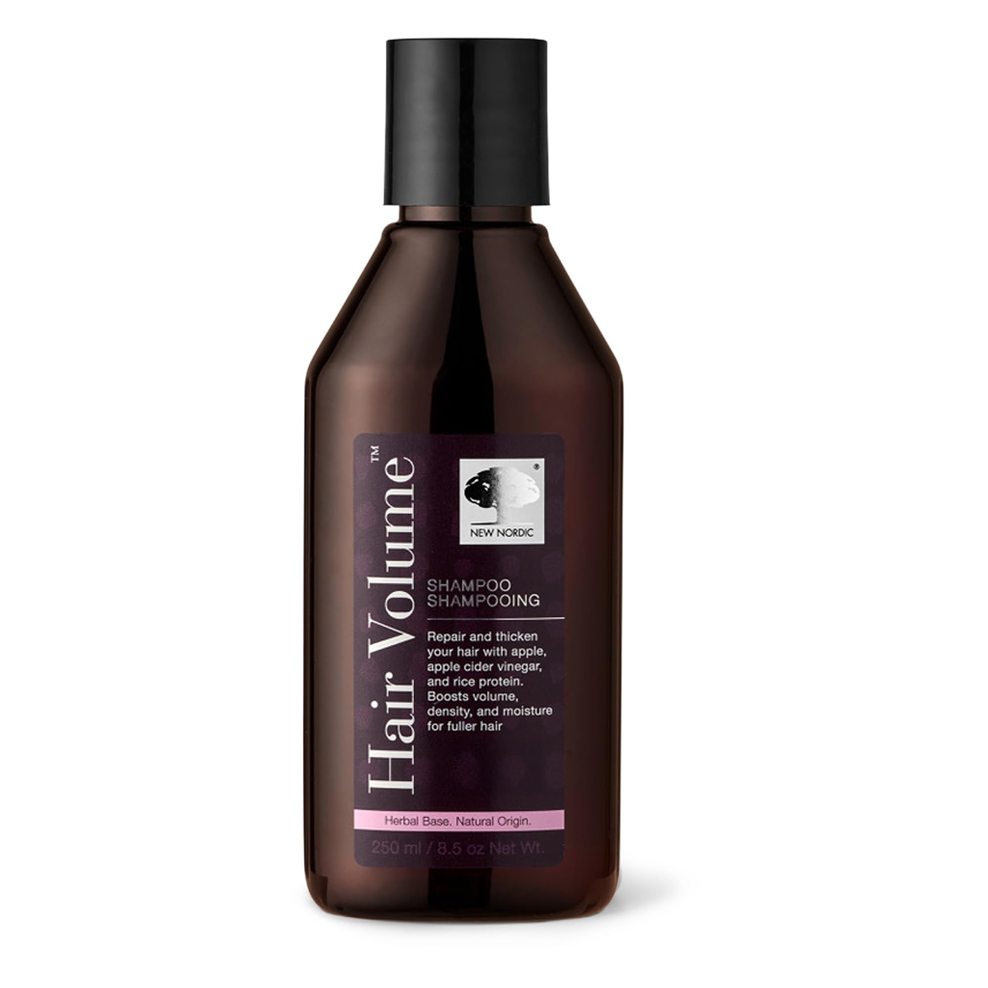 New Nordic Hair Volume champú en botella aporta volumen ligero al cabello