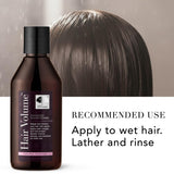 New Nordic Hair Volume ingredientes herbales visibles con manzana y vinagre