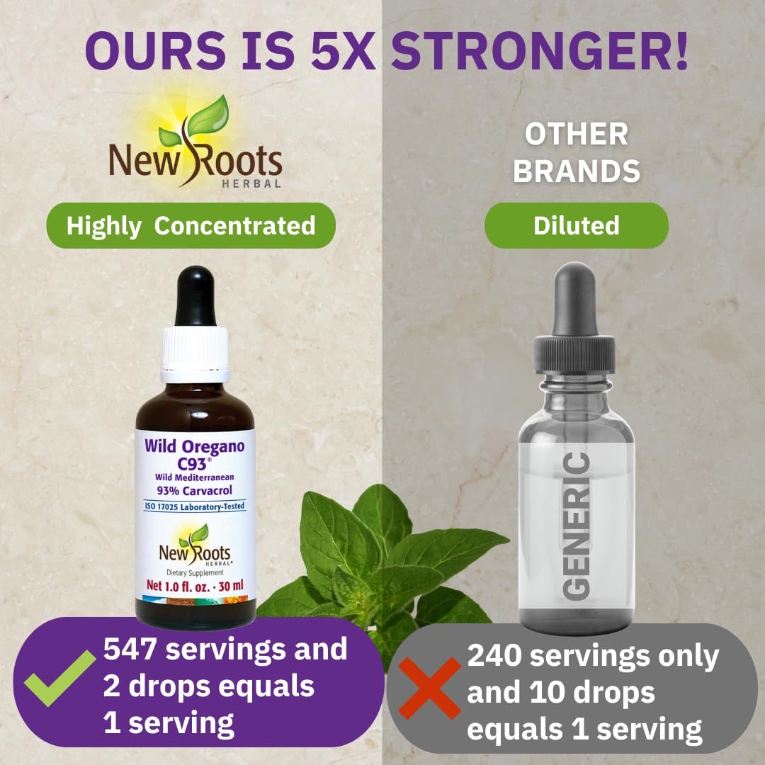 Detalle de alto carvacrol en NEW ROOTS HERBAL, aroma potente