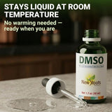 Ingredientes simples de NEW ROOTS HERBAL DMSO: solo DMSO y agua purificada.