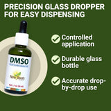 DMSO estable a temperatura ambiente de NEW ROOTS HERBAL, listo para uso inmediato.