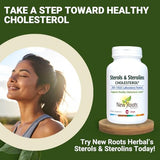 NEW ROOTS HERBAL Imagen de ingredientes naturales: lino y esteroles en su estado natural