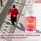 Beet Root Trick de New Vibrations Nutrition, interior de envase, mezcla equilibrada de nutrientes.