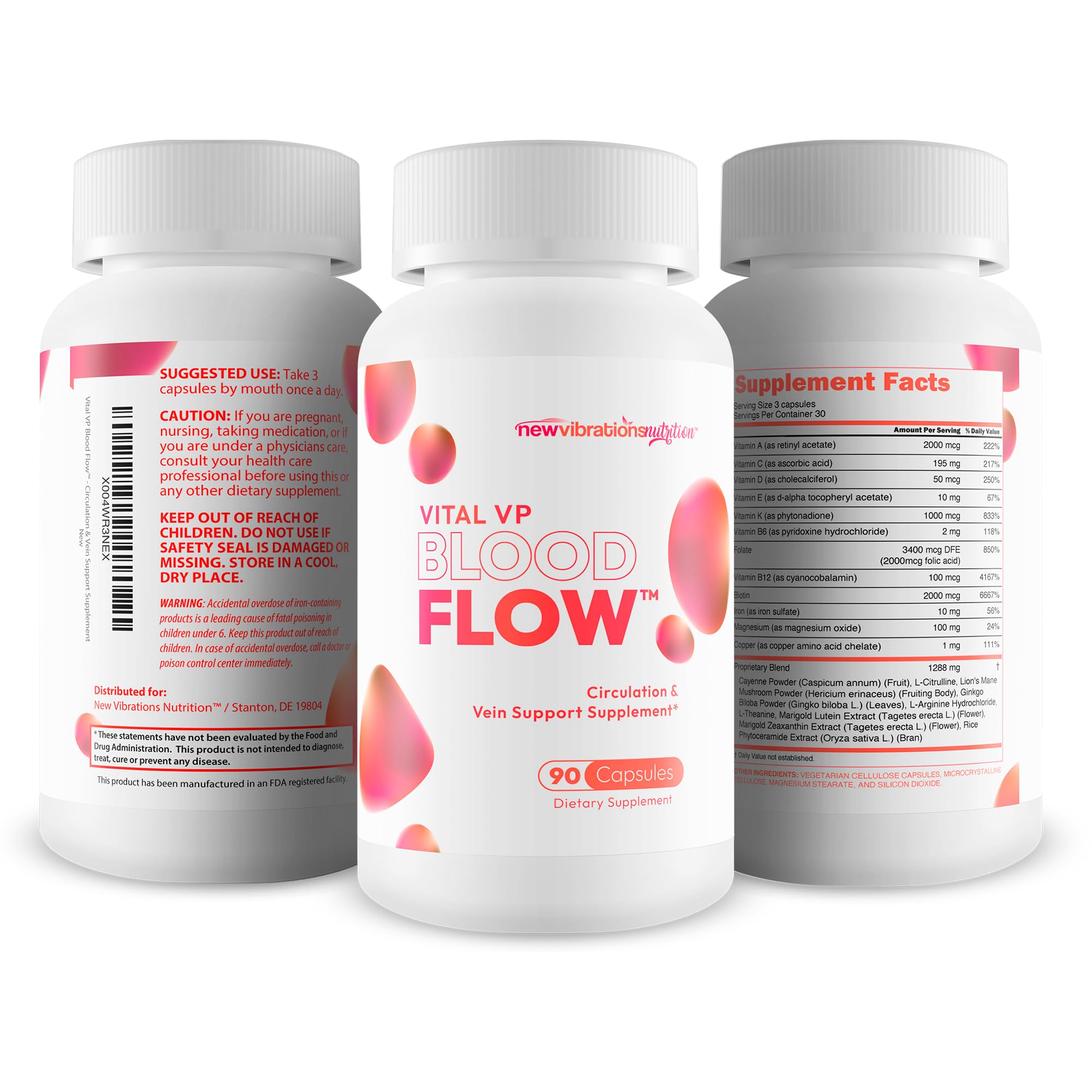 Dosis matutina de Vital VP para iniciar el día con flujo sanguíneo