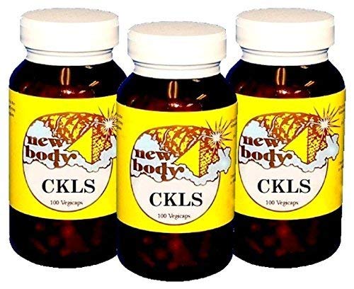 New Body CKLS limpiador herbal Frasco Conjunto 3, apoyo al cuidado digestivo y bienestar general
