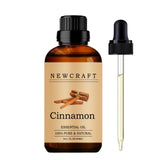 NewCraft aceite esencial de canela en botella de 30 ml para aromaterapia suave