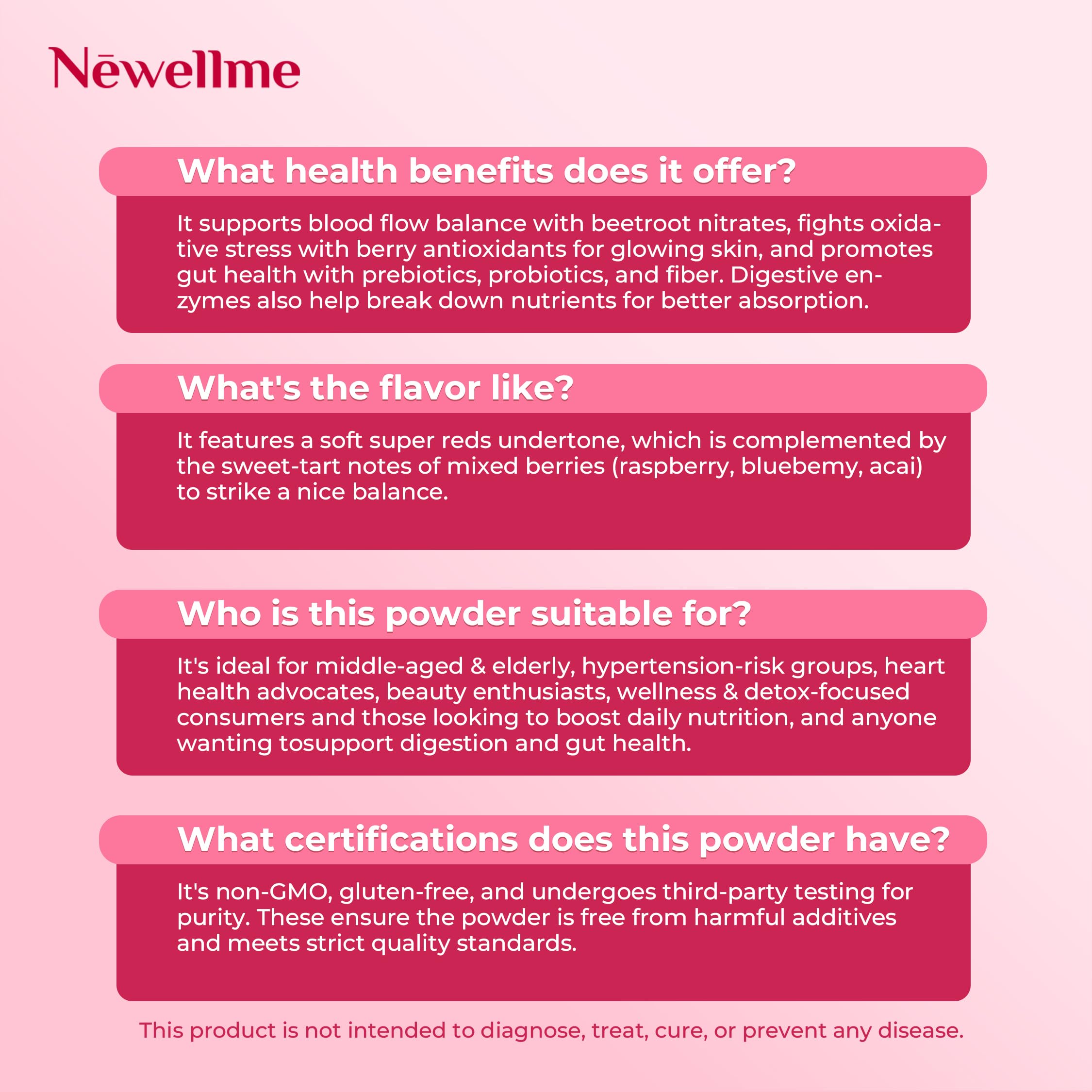NEWELLME Balance Master colorante natural para hornear sin colorantes artificiales.