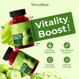 Gominolas NEWELLME sin azúcar con vitamina B12 para energía estable.