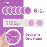 NEWGO aplicación facial con compresa circular, alivio de dolor dental